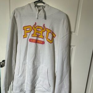 White Men's Hoodie